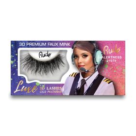 RUDE Luxe 3D Premium Faux Mink Lashes (Option: Alertness)