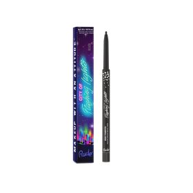 RUDE City of Flashing Lights Micro Retractable Liner (Option: Black)