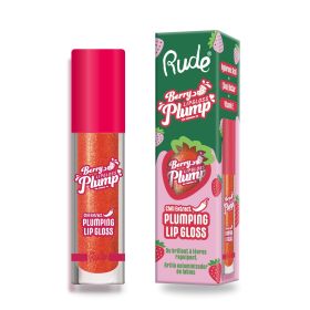 RUDE Berry Plump Plumping Lip Gloss (Option: Cherry Bomb)