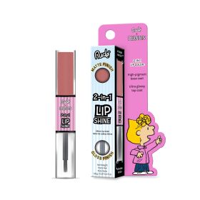 RUDE Peanuts 2-In-1 Lip Shine (Option: Sweet)