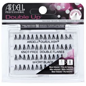 ARDELL Professional Double Individuals Knot-Free Double Flares (Option: Short Black)