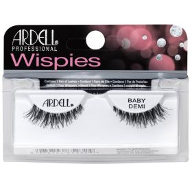 ARDELL False Eyelashes (Option: Baby Demi Wispies Black)