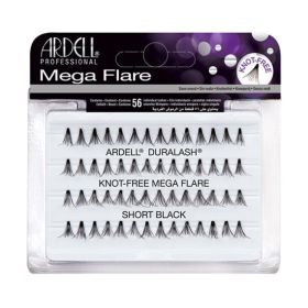 ARDELL Duralash Knot-Free Mega Flare Individual Black Lashes (Option: Short)