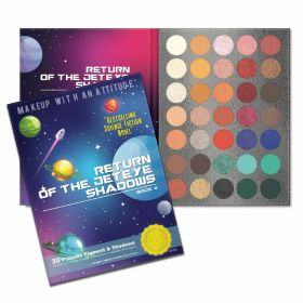 RUDE Return Of The Jet Eyeshadows 35 Eyeshadow Palette - Book 4 (Option: Default Title)