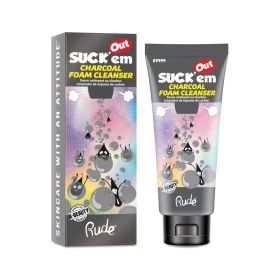 RUDE Suck'Em Out Charcoal Foam Cleanser (Option: Default Title)