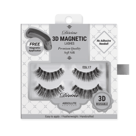 ABSOLUTE Divine 3D Magnetic Lashes (Option: EDL17 Hestia)