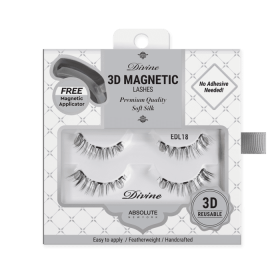 ABSOLUTE Divine 3D Magnetic Lashes (Option: EDL18 Metis)