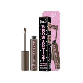 RUDE Brow Artist Brow Mascara (Option: Black Brown)