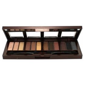 CITY COLOR Barely Exposed Eye Shadow Palette - Day/Night 12 Colors (Option: Default Title)