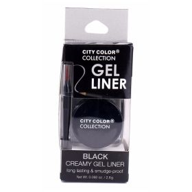 CITY COLOR Creamy Gel Liner Black (Option: Default Title)