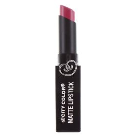 CITY COLOR Matte Lipstick L0050 (Option: Plumrose)