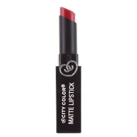 CITY COLOR Matte Lipstick L0050B (Option: Ruby)