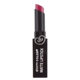 CITY COLOR Matte Lipstick L0050B (Option: Mulberry)
