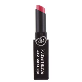 CITY COLOR Matte Lipstick L0050B (Option: Rosy Mauve)