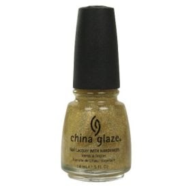 CHINA GLAZE Nail Lacquer with Nail Hardner (Option: Golden Enchantment)