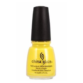 CHINA GLAZE Nail Lacquer with Nail Hardner 2 (Option: Happy Go Lucky)