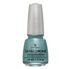 CHINA GLAZE Nail Lacquer - Crinkled Chrome (Option: Don't Be Foiled)