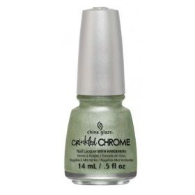 CHINA GLAZE Nail Lacquer - Crinkled Chrome (Option: Wrinkling the Sheets)