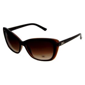 DG Sunglasses Women Cat Eye DG26822 (Option: Brown)