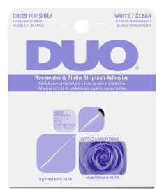 DUO Brush On Striplash Adhesive (Option: Rosewater & Biotin (Clear))