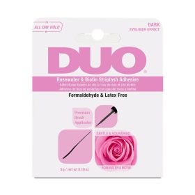 DUO Brush On Striplash Adhesive (Option: Rosewater & Biotin (Dark))