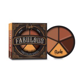 RUDE Fabulous Concealer Wheel (Option: Dark)