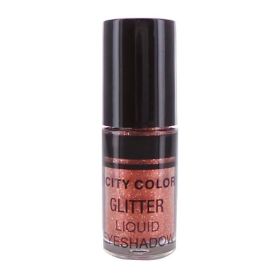 CITY COLOR Hi-Shine Glitter Liquid Shadow (Option: Copper)