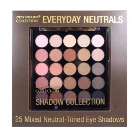 CITY COLOR Collection Everyday Neutrals Eye Shadow Palette (Option: Default Title)