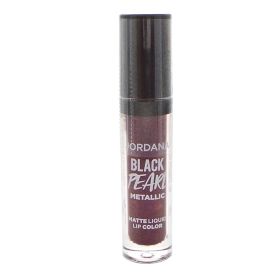 JORDANA Limited Edition Black Pearl Metallic Matte Liquid Lip Color (Option: Hocus Pocus Plum)