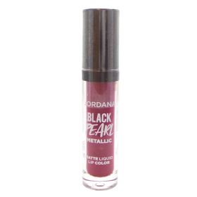 JORDANA Limited Edition Black Pearl Metallic Matte Liquid Lip Color (Option: Hypnotic)