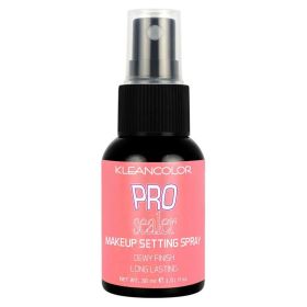 KLEANCOLOR Pro Sealer Makeup Setting Spray - Dewy Finish (Option: Default Title)