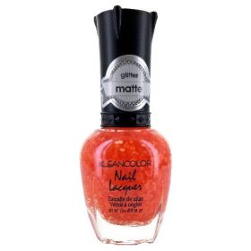 KLEANCOLOR Glitter Matte Nail Lacquer (Option: Poppy Field)