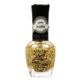 KLEANCOLOR Glitter Matte Nail Lacquer (Option: Everyday is My Birthday)