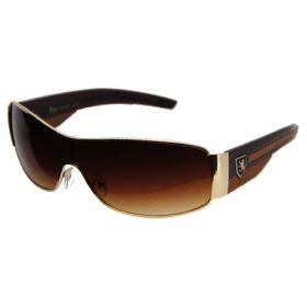 KHAN Sunglasses Wrap KNM3907 (Option: Brown)