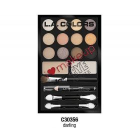 L.A. COLORS I Heart Makeup Drama Eye Palette (Option: Darling)