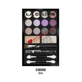 L.A. COLORS I Heart Makeup Drama Eye Palette (Option: Diva)