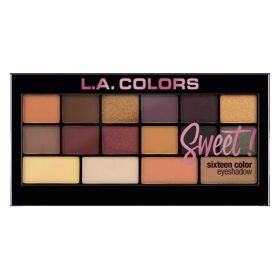 L.A. Colors Sweet! 16 Color Eyeshadow Palette (Option: Brave)