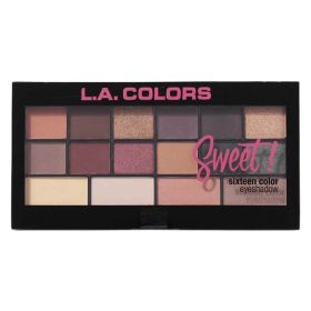 L.A. Colors Sweet! 16 Color Eyeshadow Palette (Option: Seductive)
