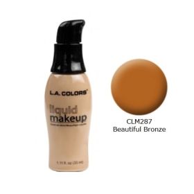LA COLORS Liquid Makeup (Option: Beautiful Bronze)