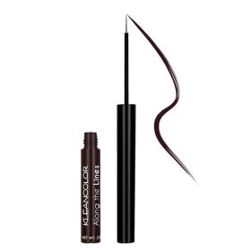 KLEANCOLOR Along The Lines Liquid Eyeliner (Option: Velvet Plum)