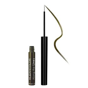 KLEANCOLOR Along The Lines Liquid Eyeliner (Option: Olive Branch)