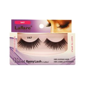 LAFLARE Velvet Remy Lash - V Series (Option: V47)