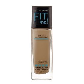 MAYBELLINE Fit Me! Matte + Poreless Foundation (Option: Warm Nude 128)
