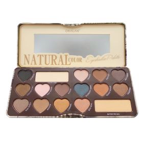 OKALAN Natural Color Eyeshadow Palette A (Option: Default Title)
