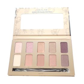 OKALAN 10 Shade Natural Eyeshadow Palette - B (Option: Default Title)