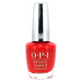 OPI Infinite Shine Nail Lacquer (Option: Unequivocally Crimson)