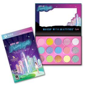 RUDE City of Dreamy Lights - 15 Dreamy Pastel Pigment & Eyeshadow Palette (Option: Default Title)