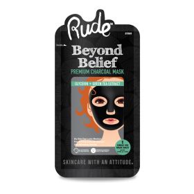 RUDE Beyond Belief Purifying Charcoal Face Mask (Option: Default Title)