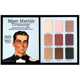 theBalm Meet Matt(e) Trimony Eyeshadow Palette - 9 Shades (Option: Default Title)