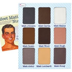 theBalm Meet Matt(e) Nude Eyeshadow Palette - 9 Shades (Option: Default Title)